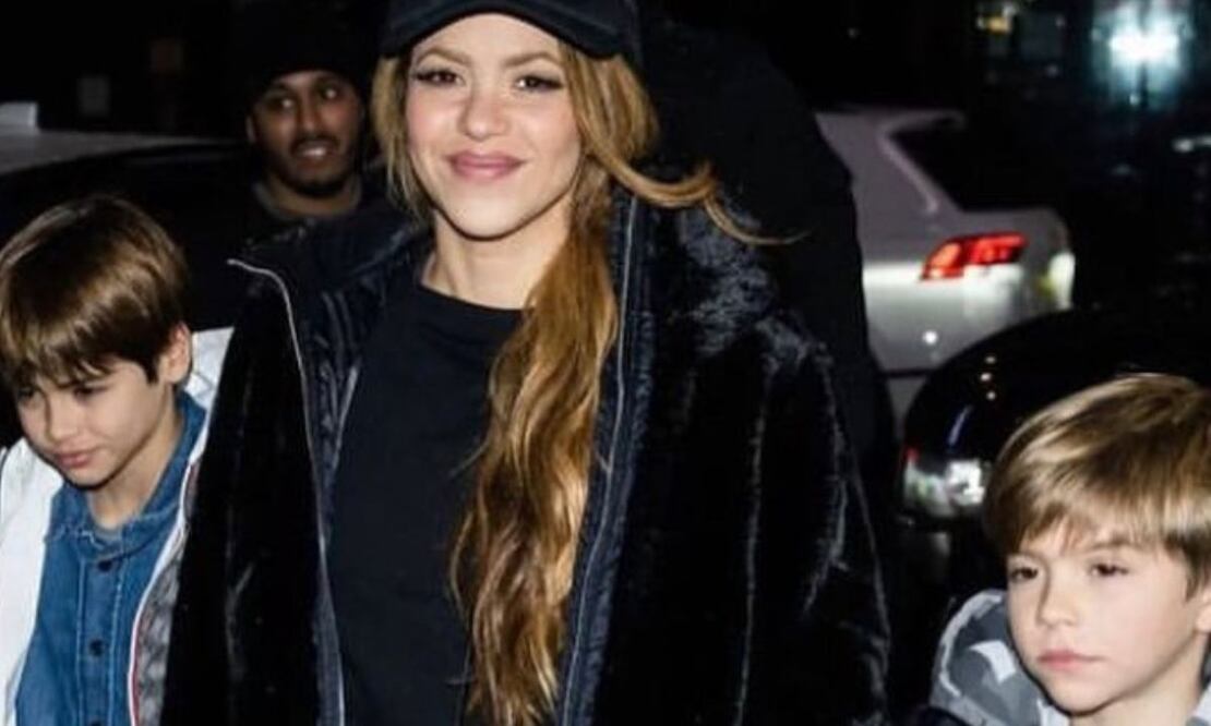 Shakira y sus hijos. Fuente: Instagram @shakiranewsesp