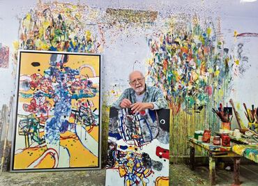 “Quiero volver a pintar, volver a usar amarillos y rojos”: Gabriel Ramírez