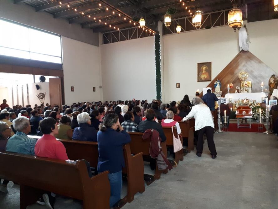 Fotografía de archivo de la misa de cuerpo presente de Leonardo Avendaño. Cuartoscuro