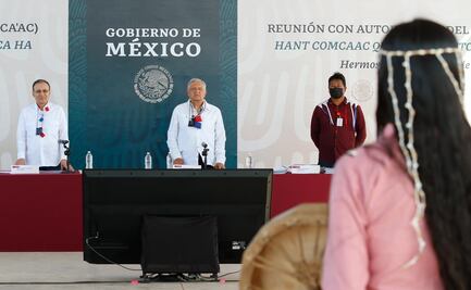 "No más asesinatos de periodistas", pide joven de la comunidad seri a AMLO