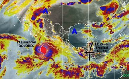 "Dolores" avanza frente a costas de Colima y Jalisco