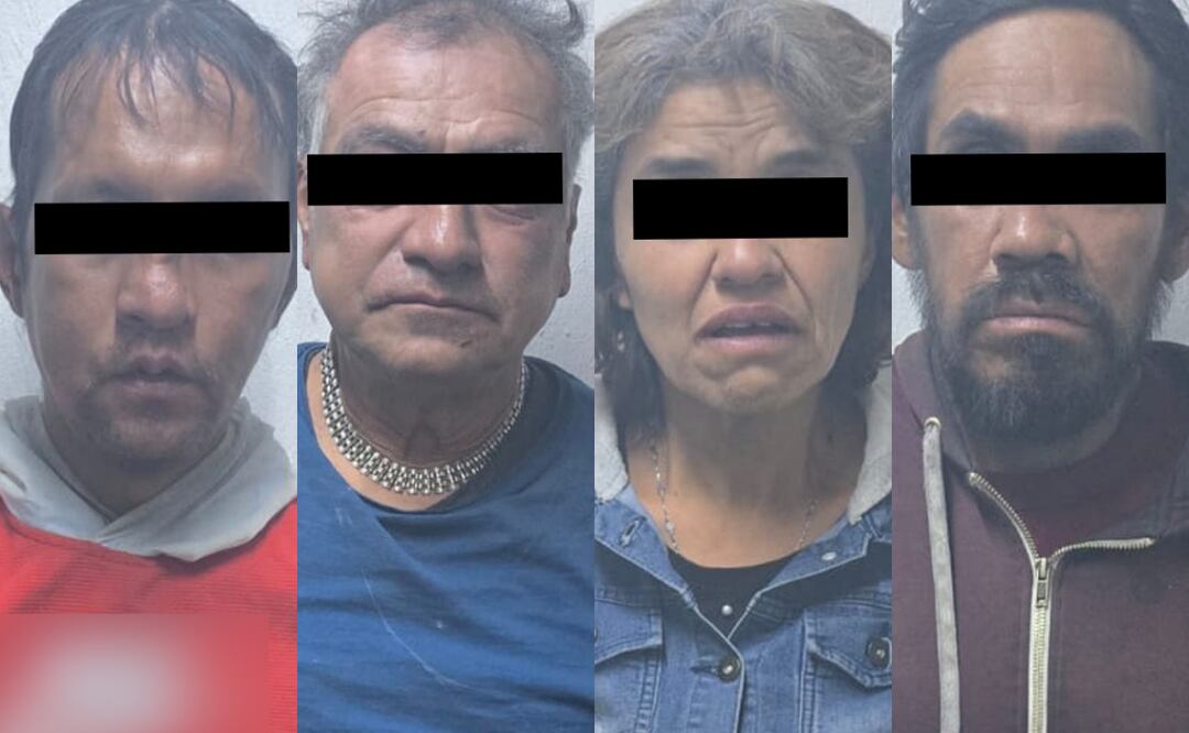 Detienen a 4 personas relacionadas con el hallazgo de una maleta con restos humanos en la alcaldía Venustiano Carranza (04/04/2025). Foto: Especial