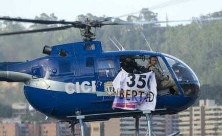 Maduro denuncia "ataque terrorista y golpista" desde helicóptero