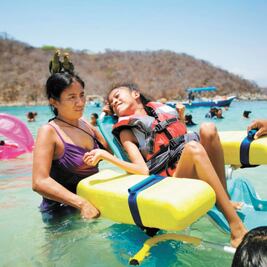 Se estrena Huatulco como playa incluyente