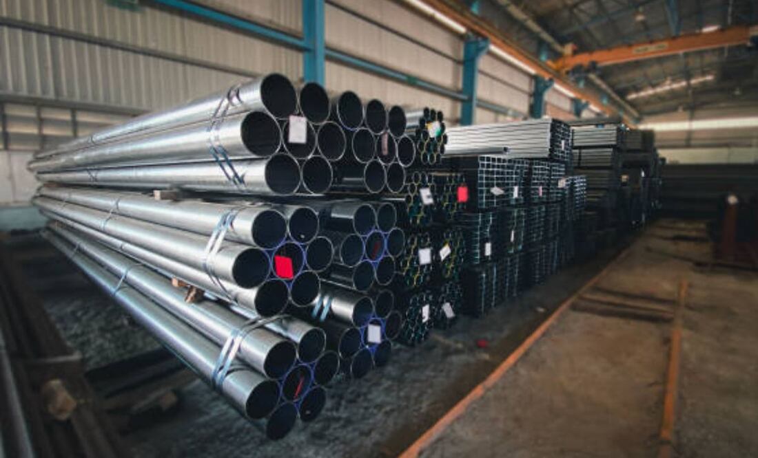 Arancel de 50% redujo exportaciones de acero mexicano. Foto: iStock