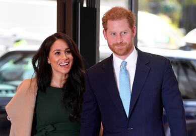 Meghan Markle utiliza nuevamente el vestido verde con el que anunció su compromiso con Harry
