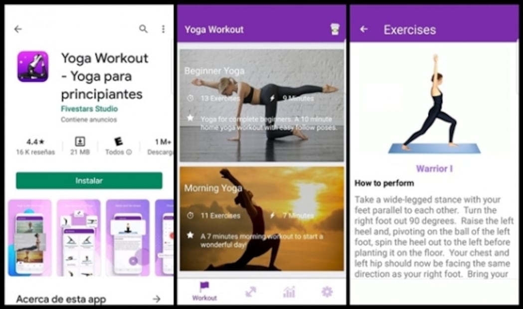 5 aplicaciones para aprender yoga en casa