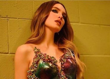 Las incendiarias imágenes de Belinda en un estudio de foto