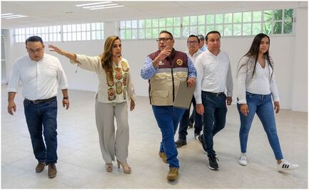 Mara Lezama supervisa refugios temporales en Quintana Roo ante la temporada de lluvias y huracanes