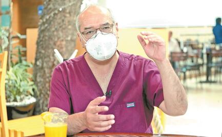 “Lo increíble es que me tocó recibir a pacientes con 10% de saturación”, cuenta doctor de hospital de la Sedesa