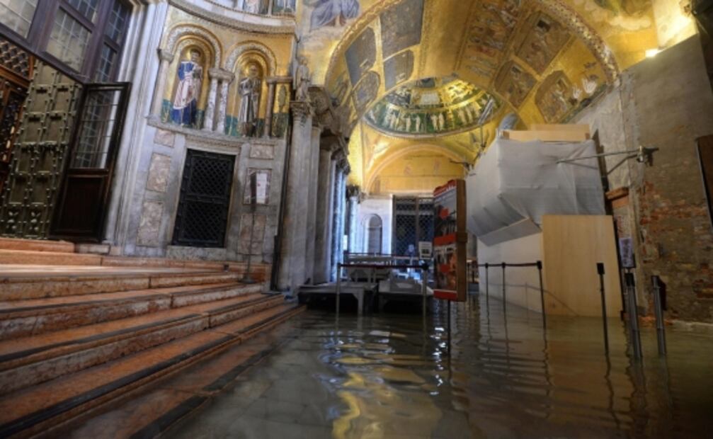 Por qué Venecia se inunda