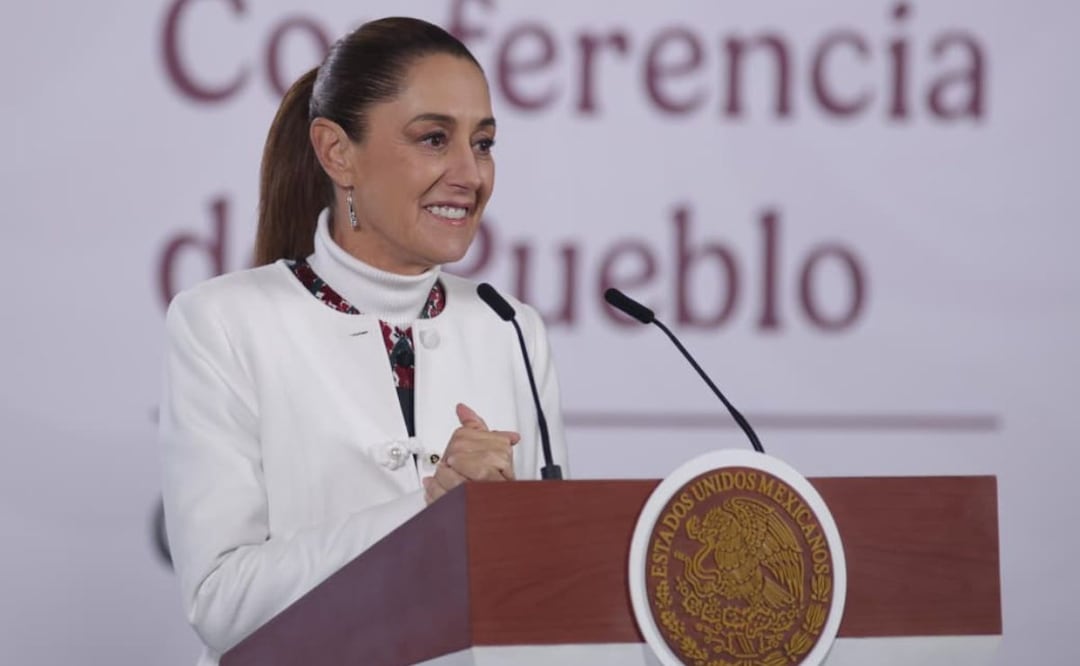 Conferencia matutina de la Presidenta Claudia Sheinbaum desde Palacio Nacional. 24 de febrero de 2026. Foto: Carlos Mejía | EL UNIVERSAL