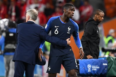 Deschamps habla sobre el supuesto retiro de Pogba