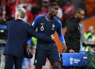 Deschamps habla sobre el supuesto retiro de Pogba