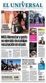 Portada impresa del 13 de enero del 2024