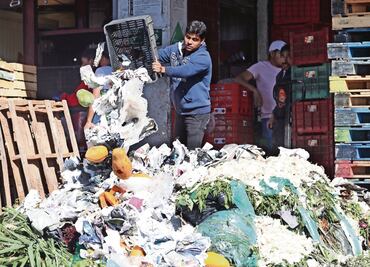 De la basura, una opción para la cena de Navidad