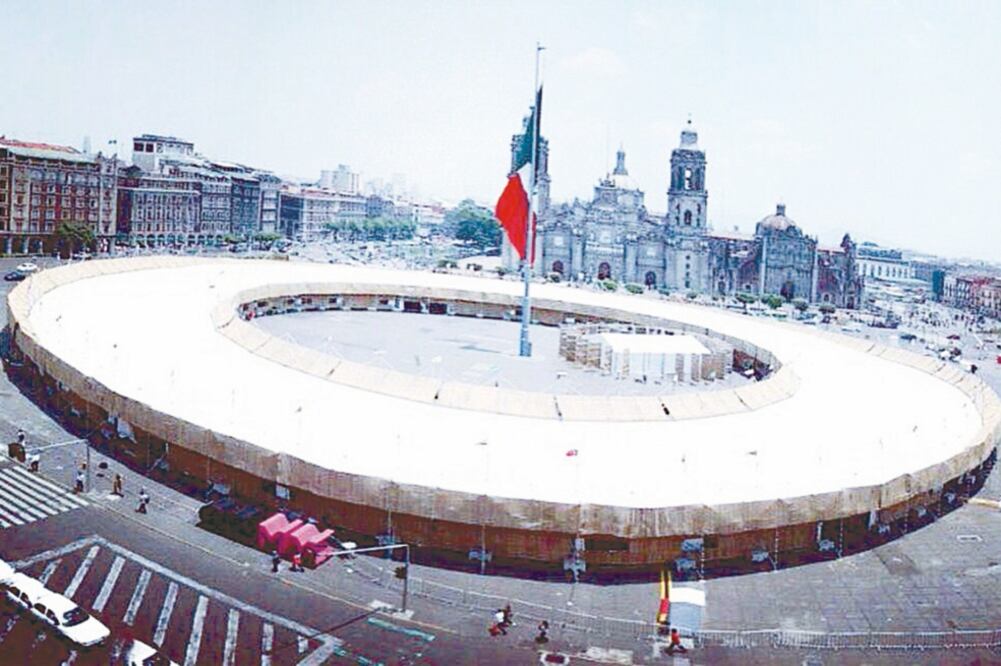Tradición. Durante 10 años, desde su creación, las sedes de la Feria Internacional de las Culturas Amigas fueron Paseo de la Reforma o el Zócalo. Foto: ARCHIVO EL UNIVERSAL