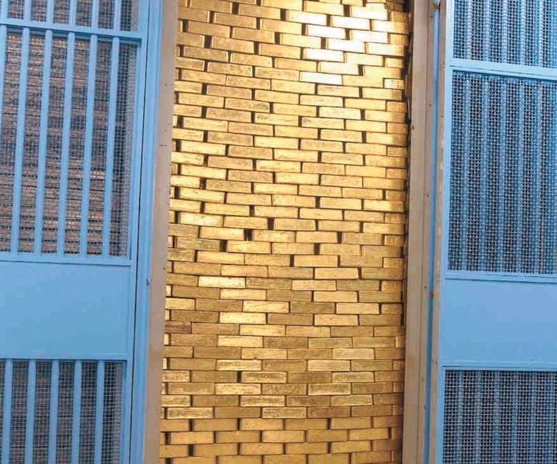 Datos del Banco de México indican que las reservas del país en oro suman 6 mil 517 millones de dólares. Foto: ARCHIVO EL UNIVERSAL