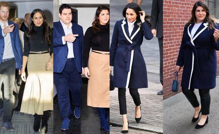 Bloggera curvy recrea los atuendos de Meghan Markle y arrasa Instagram