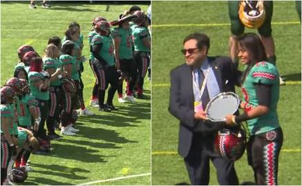 Selección Mexicana de futbol americano debuta con victoria; peleará el quinto lugar