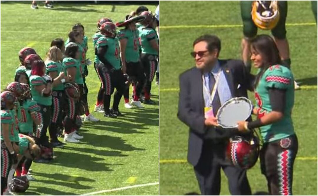 Selección Mexicana de futbol americano debuta con victoria; peleará el quinto lugar / FOTO: ESPECIAL