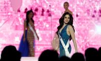 Fátima Bosch, Miss México, vive incómodo momento en Miss Universo: no le dieron el micrófono y las redes estallan Foto: EFE/EPA/RUNGROJ YONGRIT