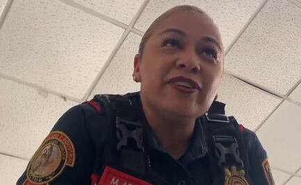 VIDEO Exhiben a mujer policía de CDMX por confrontarse con joven detenido que quería ir al baño   