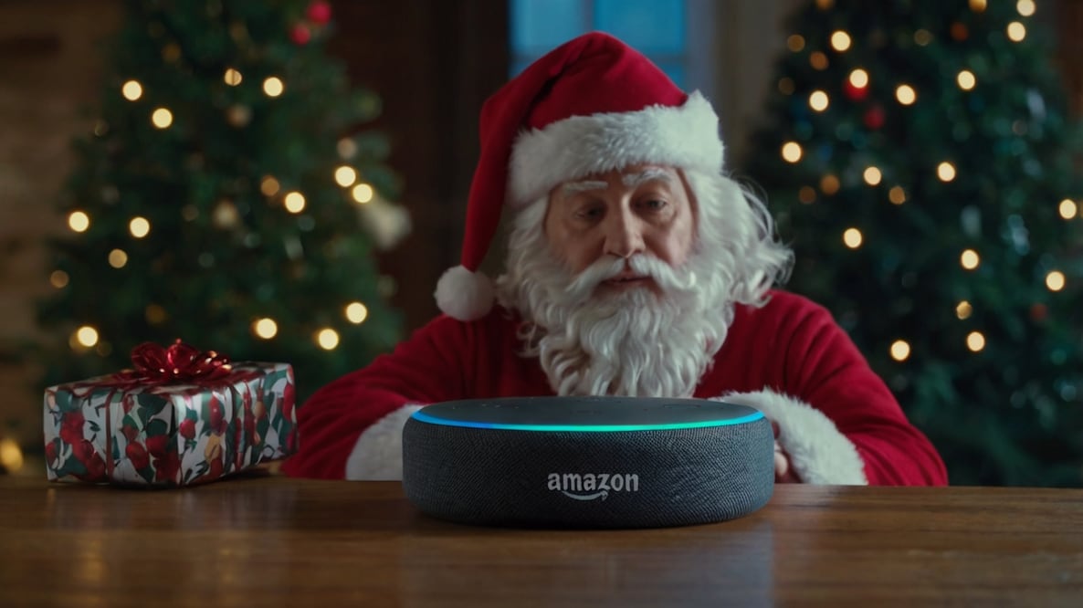 Alexa incorpora comandos divertidos para Navidad. Foto: Imagen generada con IA