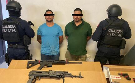 Marina detiene a "El Chiquilín" y al "Basuras", presuntos operadores del Cártel Jalisco 