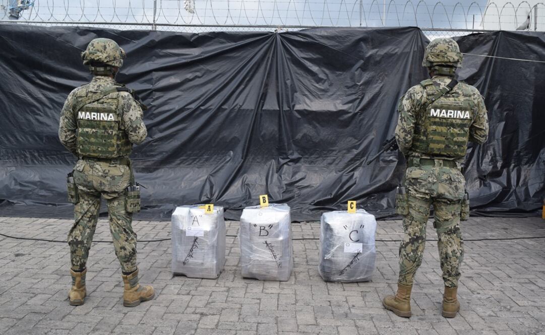 En los contenedores se transportaba regaderas eléctricas y tres maletas de color negro con la droga. /Especial