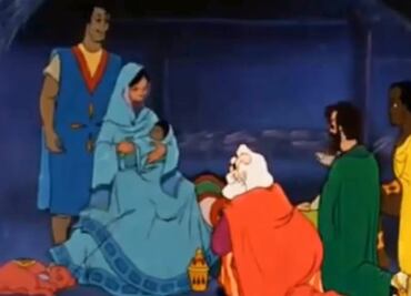 El nacimiento de Jesús mexicanizado