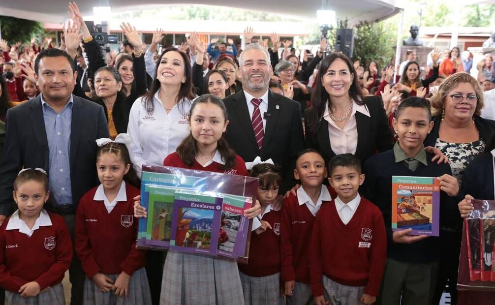 Alfredo Ramírez Bedolla inaugura ciclo escolar en Michoacán / Foto: Especial