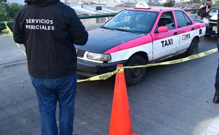 Hallan dos cuerpos dentro de taxi abandonado en GAM