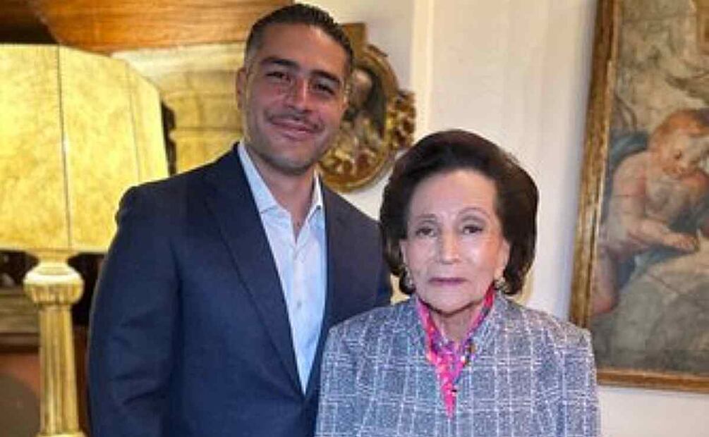 Omar Garcia Harfuch se reune con Ifigenia Martínez Hernández. Foto: Especial