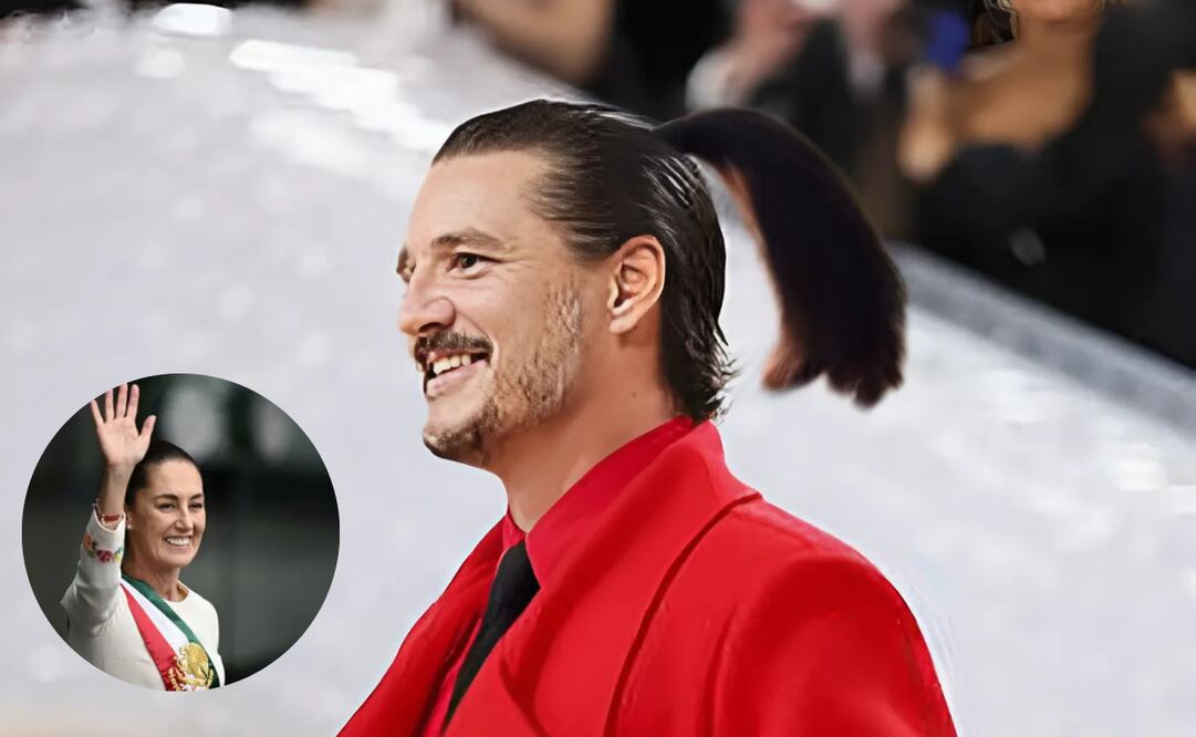 El actor chileno desata la creatividad en internet tras compartir un reel de la presidenta en Instagram. 
Foto: El Universal