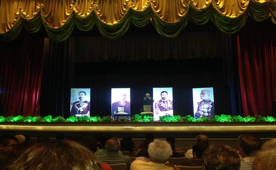 Durante la ceremonia, el periodista y escritor Armando Fuentes Aguirre "Catón" , se refirió al General como "un patriota". (Foto: Especial)