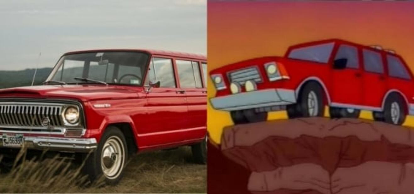 Los autos de Los Simpson en la vida real