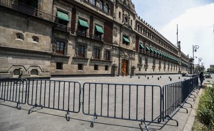 Crónica. Vallas metálicas, testigo silencioso de una ciudad en cuarentena