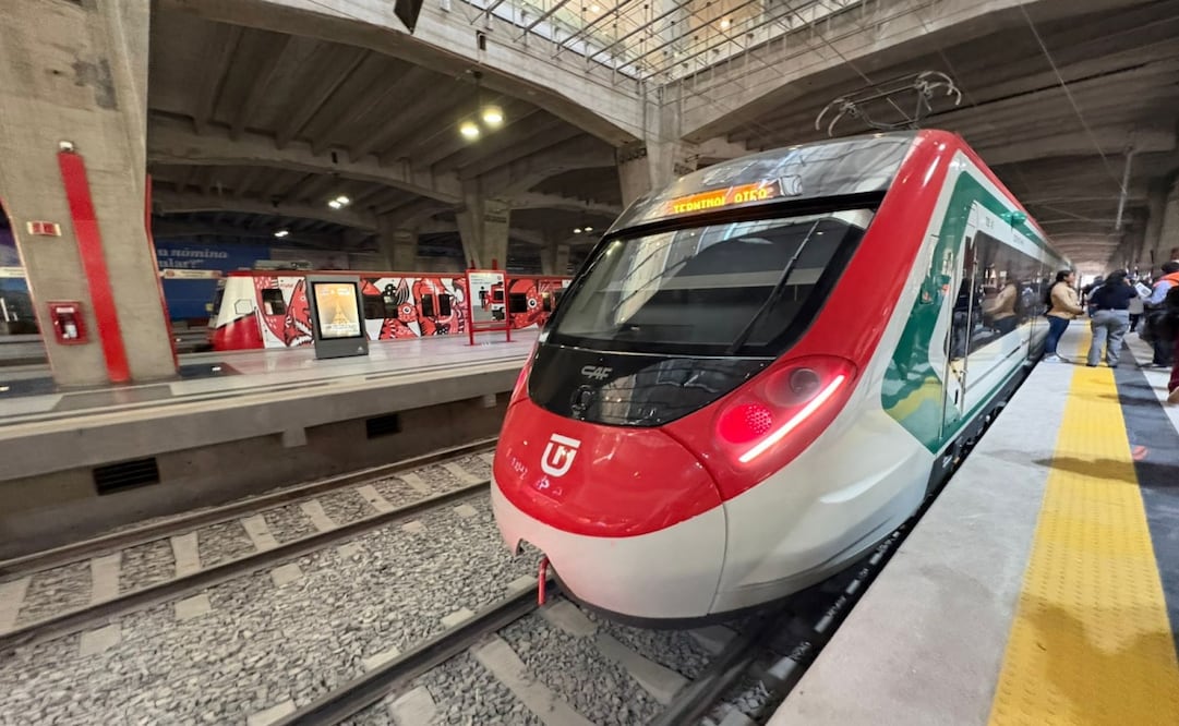 Inauguran el Tren Felipe Ángeles. Foto: Arturo Contreras