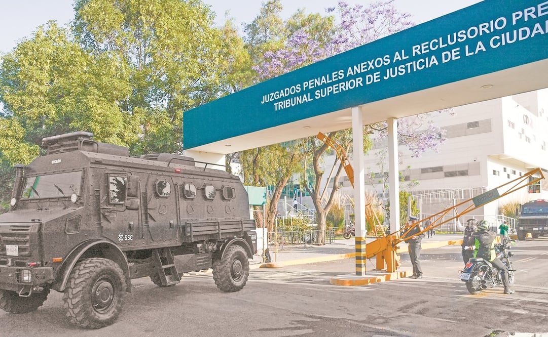 Este miércoles se realizaron las audiencias de los detenidos en la rodada en Tepito. Foto: Armando Martínez. EL UNIVERSAL