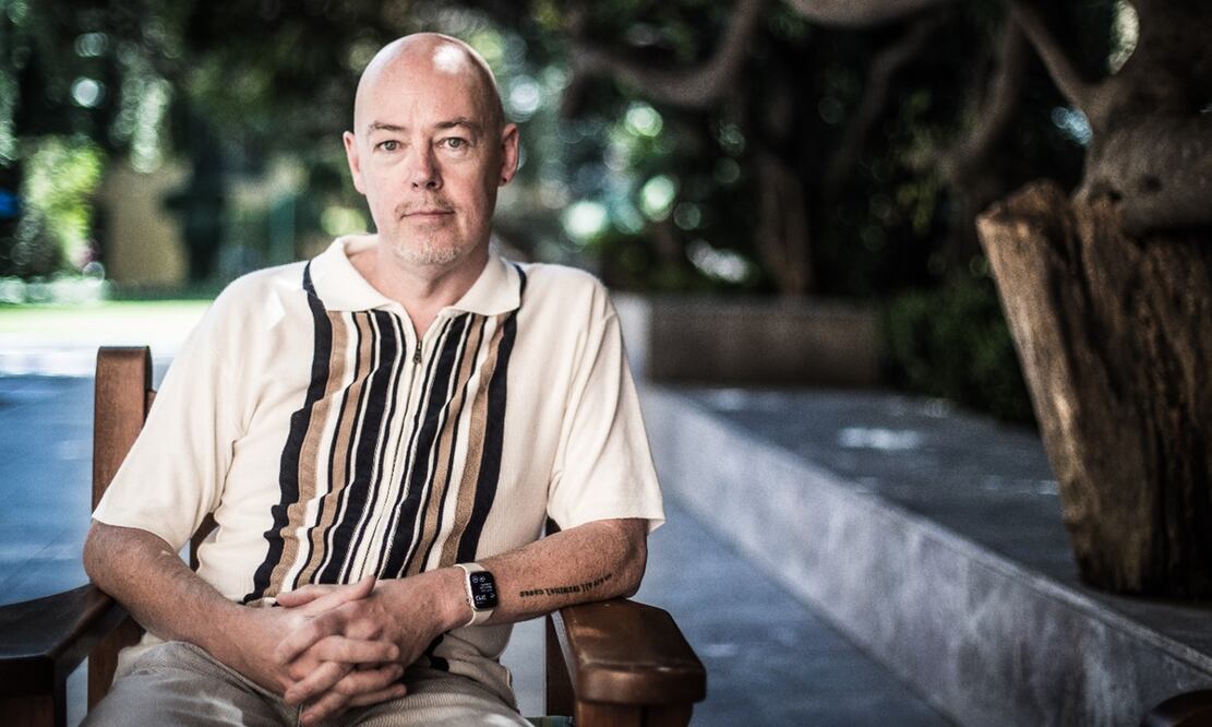 Retratos de John Boyne. Foto: German Espinosa/EL UNIVERSAL.
