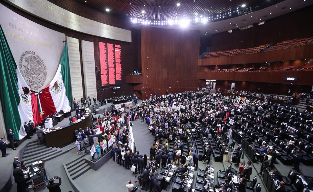 Cámara de Diputados. Foto: EFE