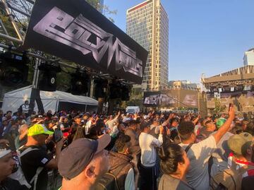 Polymarchs calienta motores para el Año Nuevo en la CDMX; despliegan operativo de seguridad Glorieta del Ahuehuete