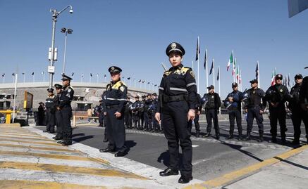 Pumas y América llegan al estadio con fuerte dispositivo de seguridad
