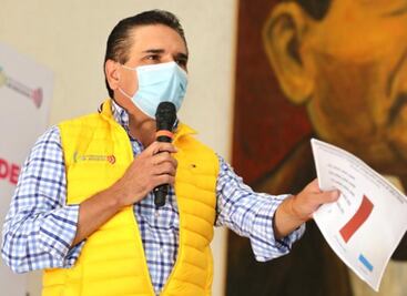 “Nuestros migrantes no están solos”; Aureoles reitera llamado a votar contra Trump