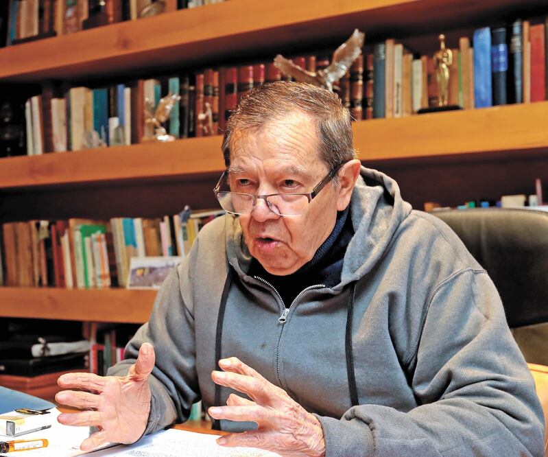 En l foto: Porfirio Muñoz Ledo, Diputado federal de Morena. JUAN BOITES. EL UNIVERSAL