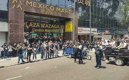 Chinos cubren 30% del Centro histórico de CDMX, alerta Canaco; gobierno no combate ilegalidad