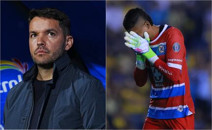 Nicolás Larcamón respalda a Kevin Mier tras errores contra Atlas; este fue el mensaje del técnico de Cruz Azul