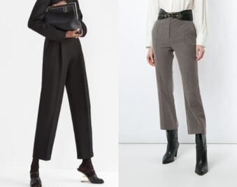 Así se usarán los pantalones sastre la próxima temporada 
