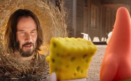 Keanu Reeves da "sabiduría" a Bob Esponja en su búsqueda de Gary